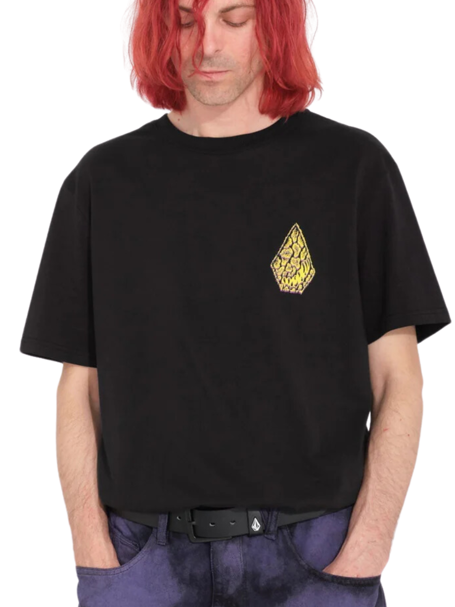 Volcom Tetsunori 2 T-shirt - Black | Collection_Zalando | Men's short sleeve t-shirts | Men's T-shirts | Volcom Shop | surfdevils.com