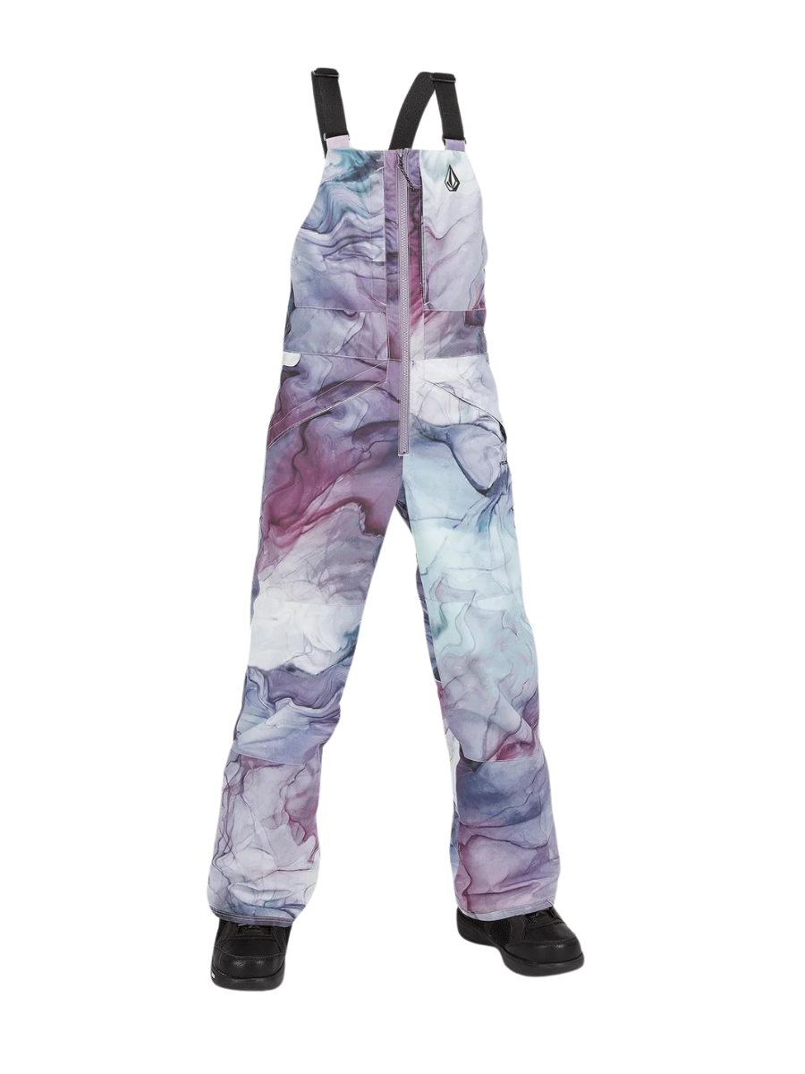 Volcom Barkley Insulated Bib Overall Girls Snowboard Bib Overall - Glacier Ink | Collection_Zalando | Snowboard Shop | Volcom Shop | Women's snowboard pants | surfdevils.com