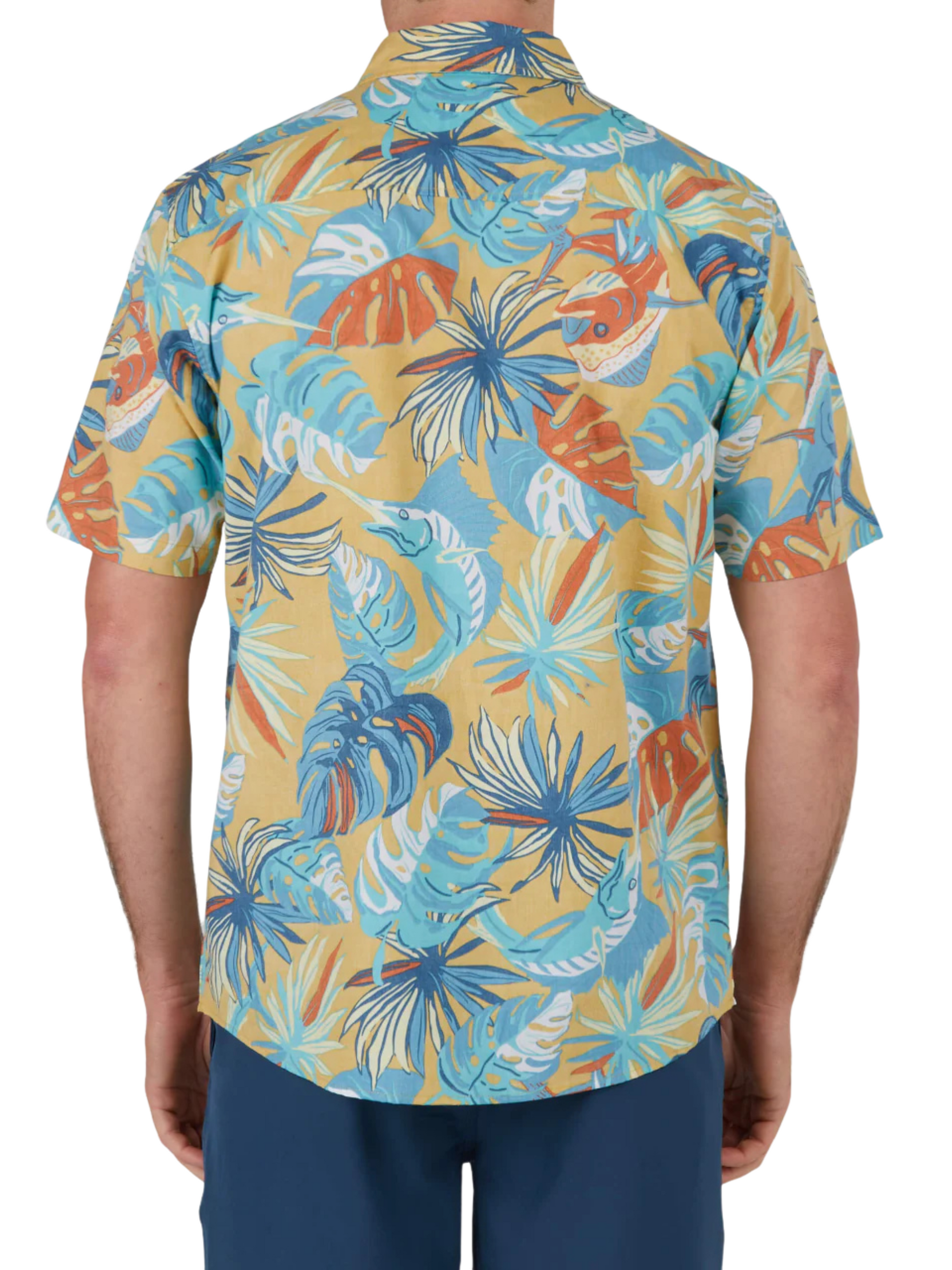 Camisa Salty Crew Large Kine - Seaweed