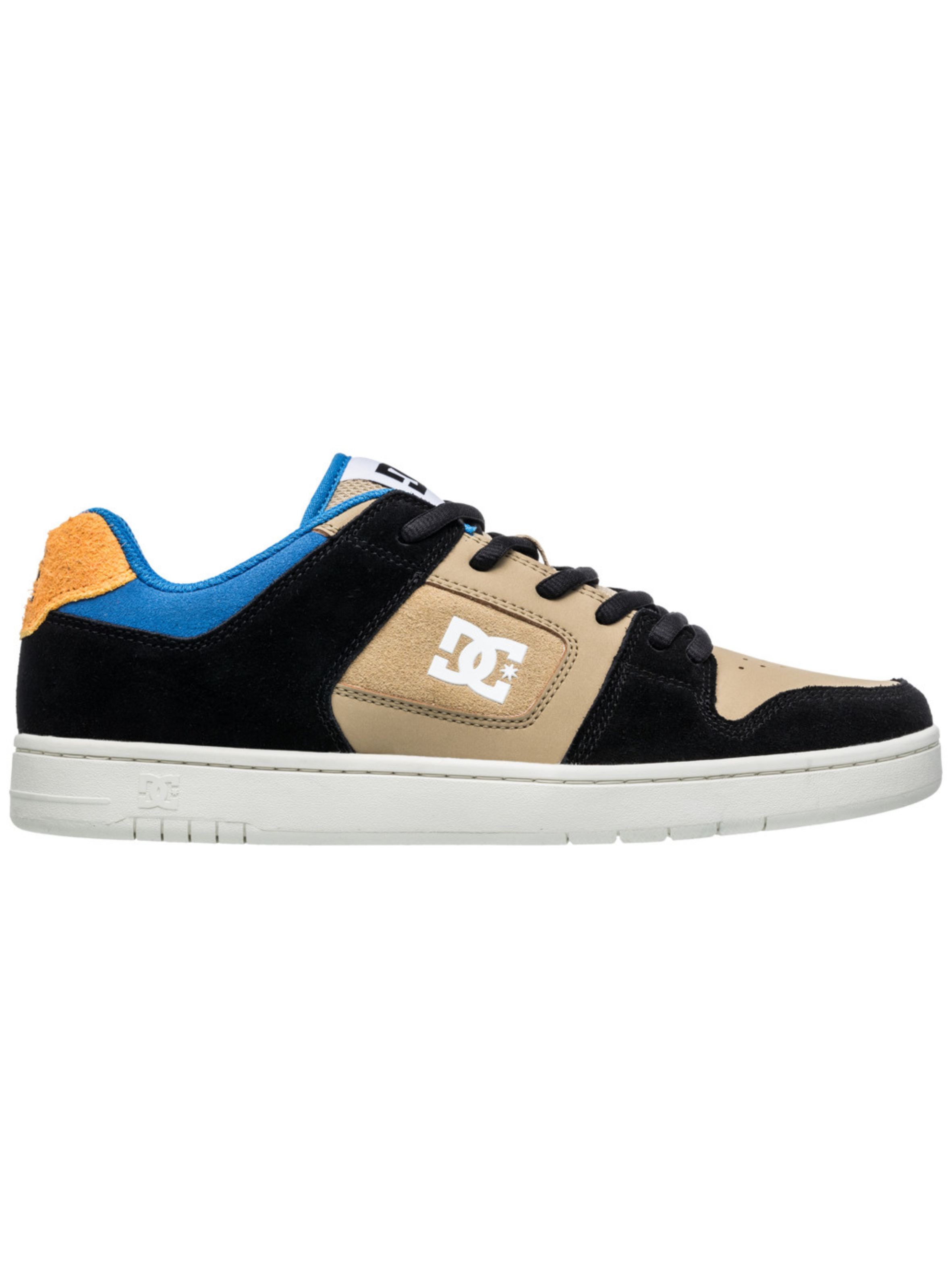Tênis DC Shoes Manteca 4 - Preto/Laranja/Azul