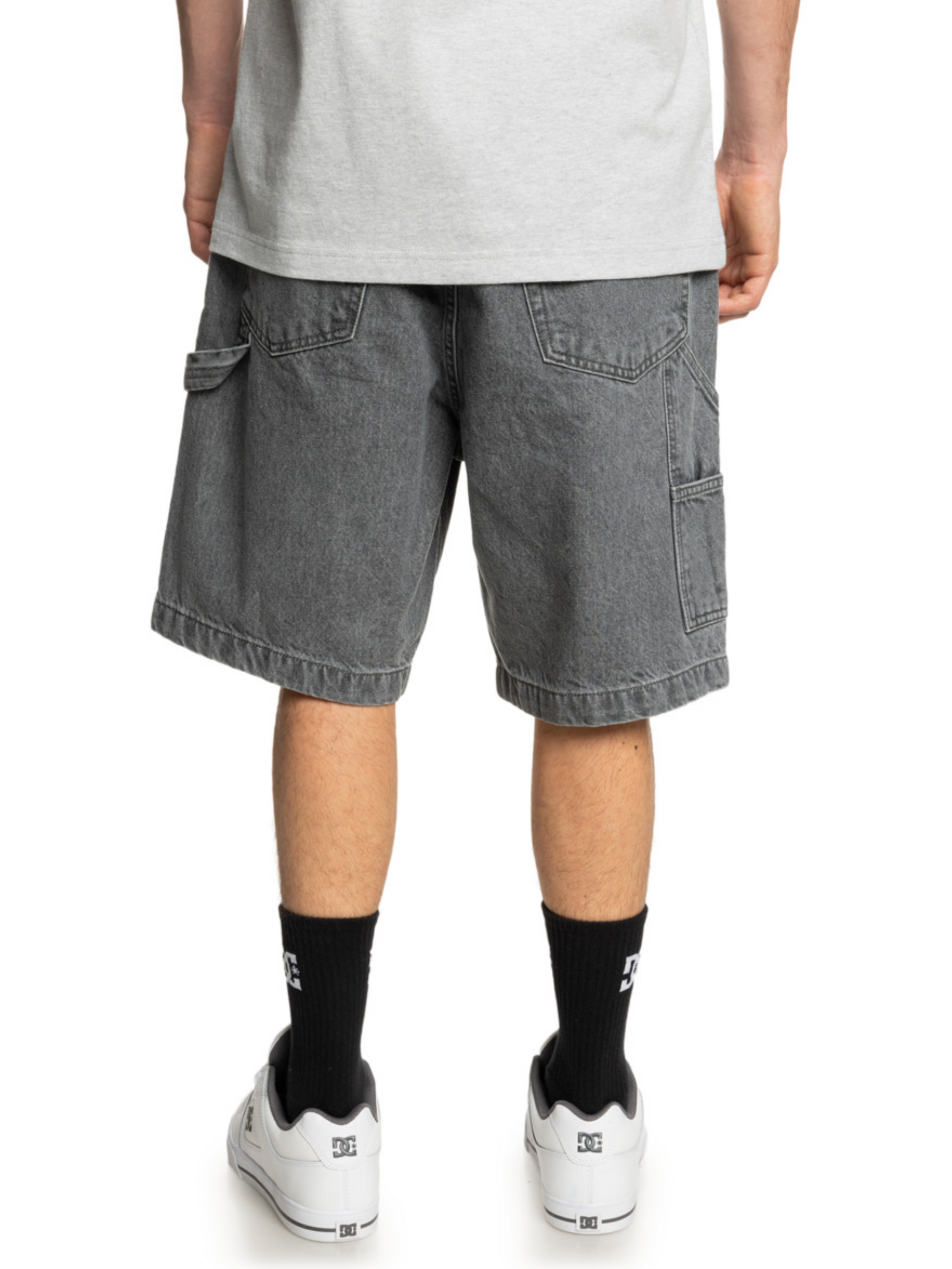 DC Shoes Carpenter Baggy Shorts Mittelgrau