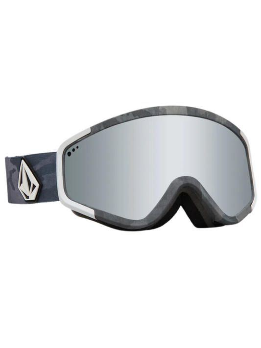 Best selling products | Volcom Attunga Snow Goggles - Cloudwash Camo / Silver Chrome + Extra Lens