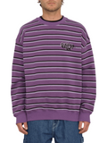 Volcom Rayeah Crew Sweatshirt – Dunkellila