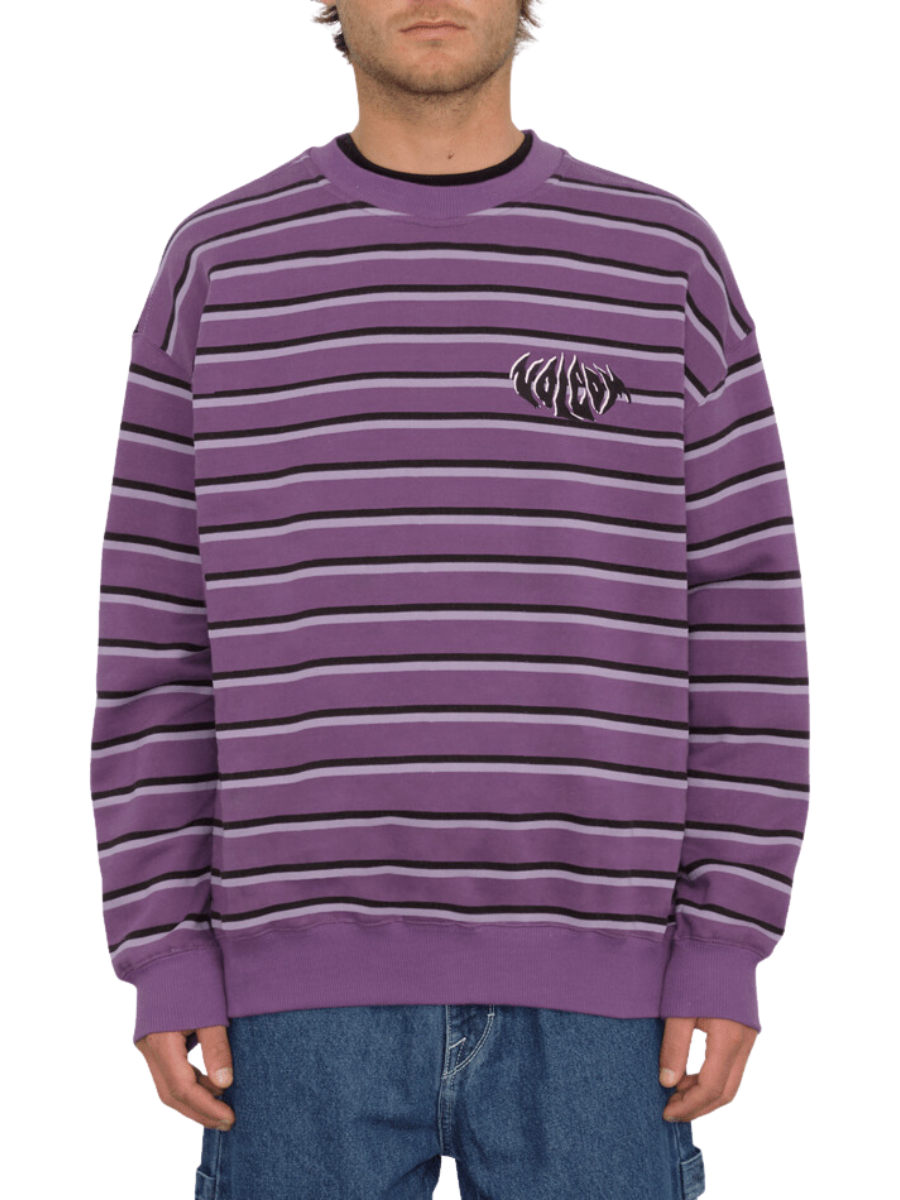 Sudadera Volcom Rayeah Crew - Deep Purple