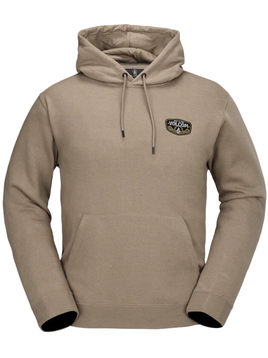 Volcom Essential Technical Sweatshirt - Chestnut Brown