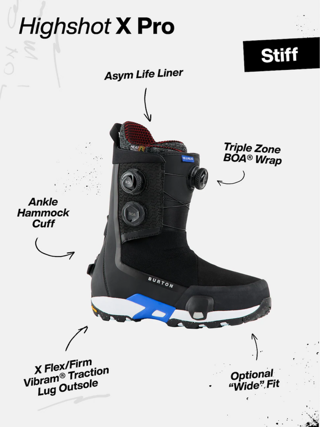 Botas snowboard Burton Highshot X Pro Step On | Black
