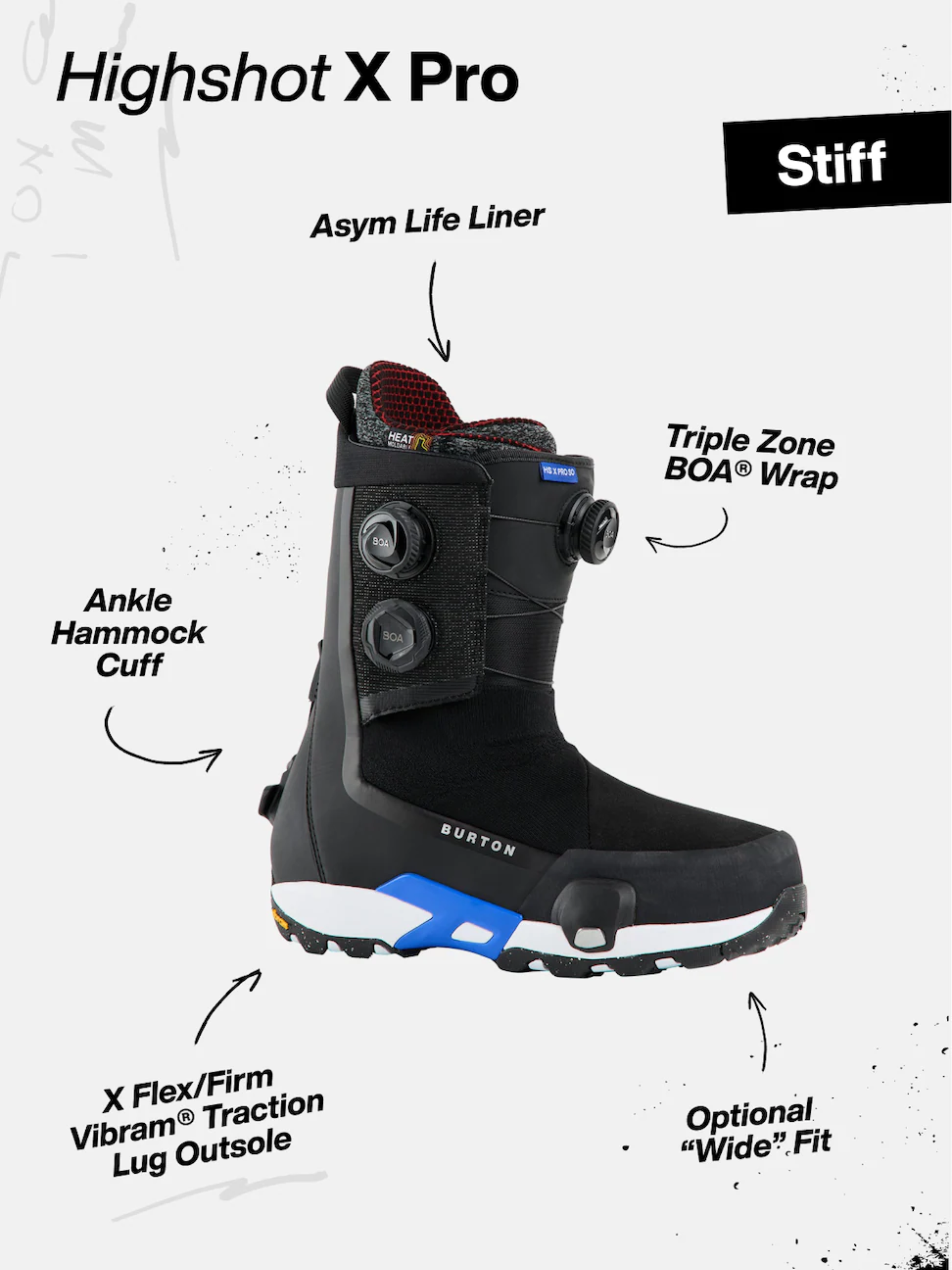 Botas snowboard Burton Highshot X Pro Step On | Black