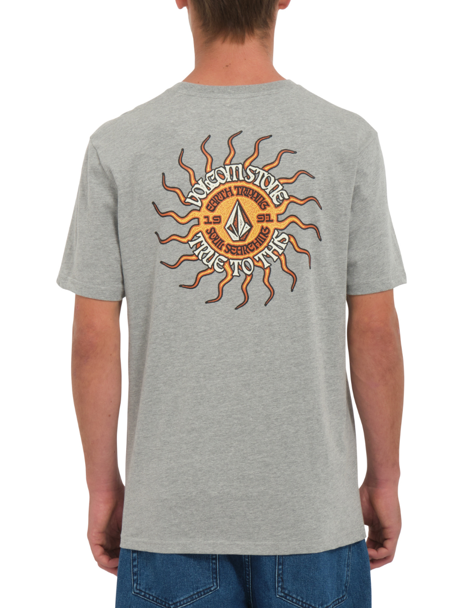 T-shirt Volcom Fried Heather - Grigio Erica