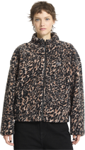 Volcom Wylding Out Sherpa sudadera con cremallera mujer | Animal Print