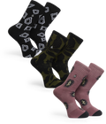 Volcom PRINT MIXER SOCK 3PK calcetines hombre | Multi