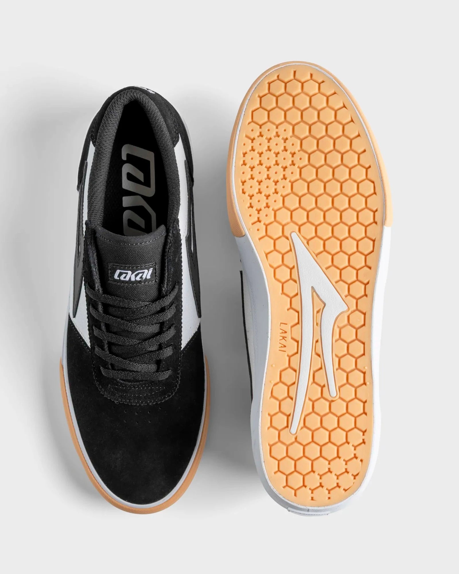 Lakai Men's Manchester calzado hombre detail 3 | BLACK WHITE GUM TOE