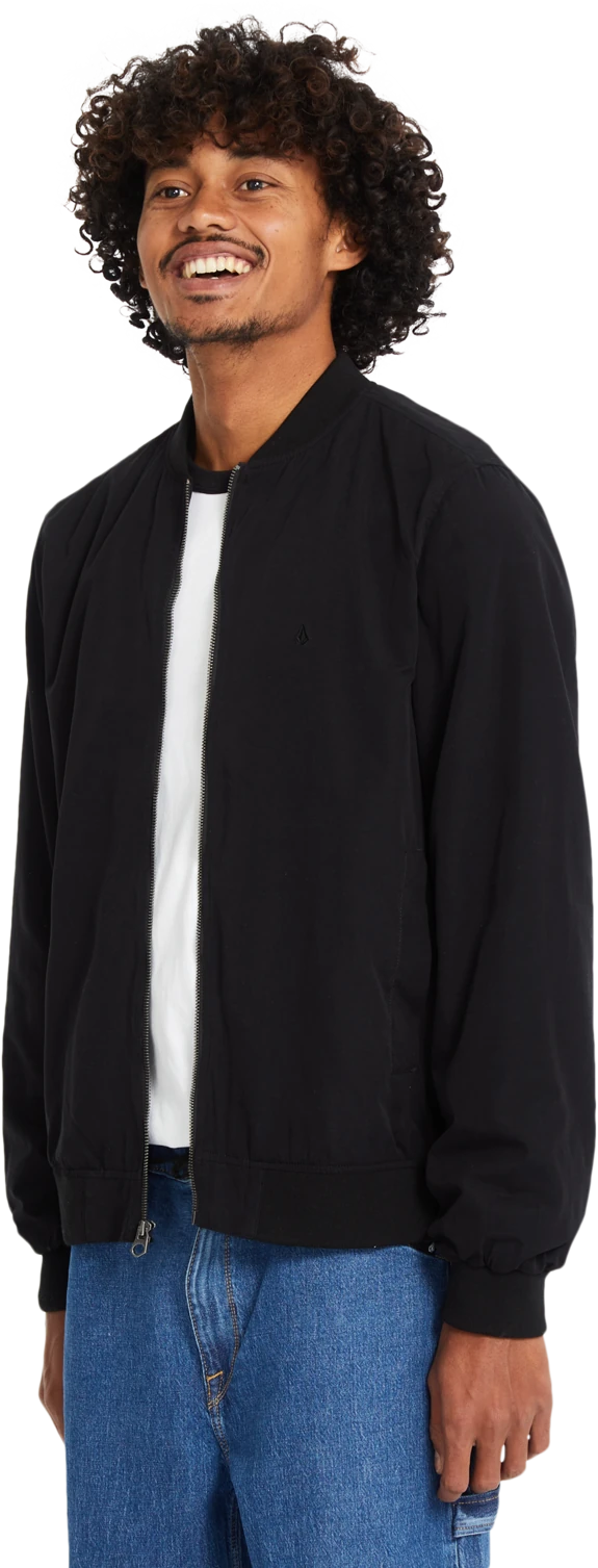 Volcom Burnward Jacket light jacket hombre detail 8 | Black Combo