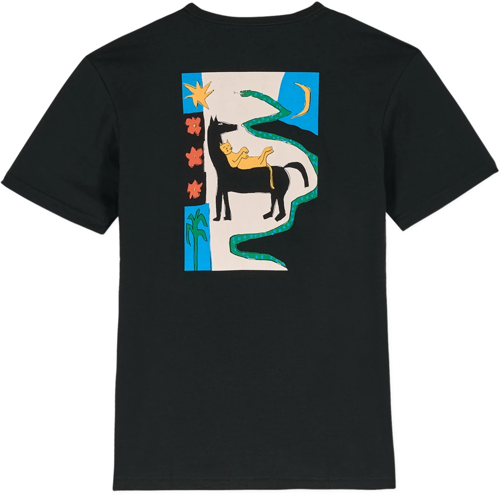 Volcom Longosnake camiseta manga corta niño detail 1 | Black