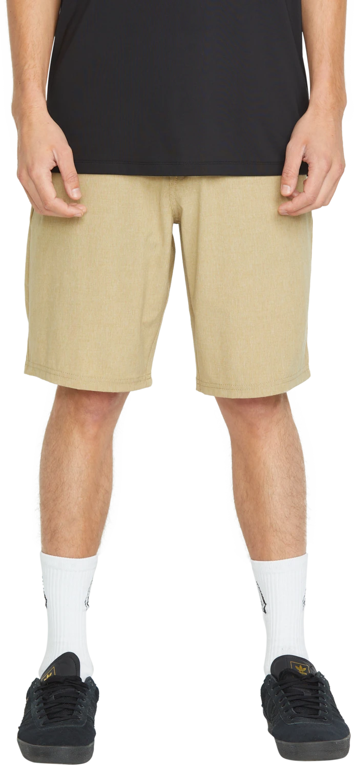 Volcom Frickin Cross Shred Static 20 hybrid short hombre | Dark Khaki