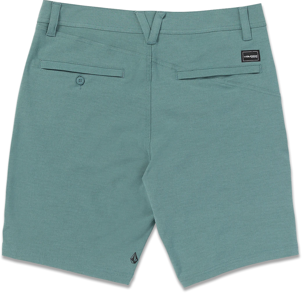 Volcom Frickin Cross Shred Static 20 hybrid short hombre detail 1 | Service Blue