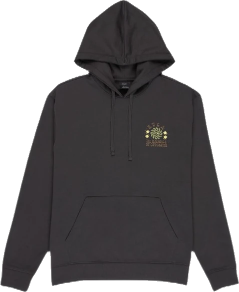 Rvca Iris Sudadera con capucha sudadera hombre detail 5 | Negro