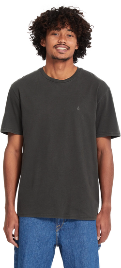 Volcom SOLID STONE EMB SST camiseta manga corta hombre | Black