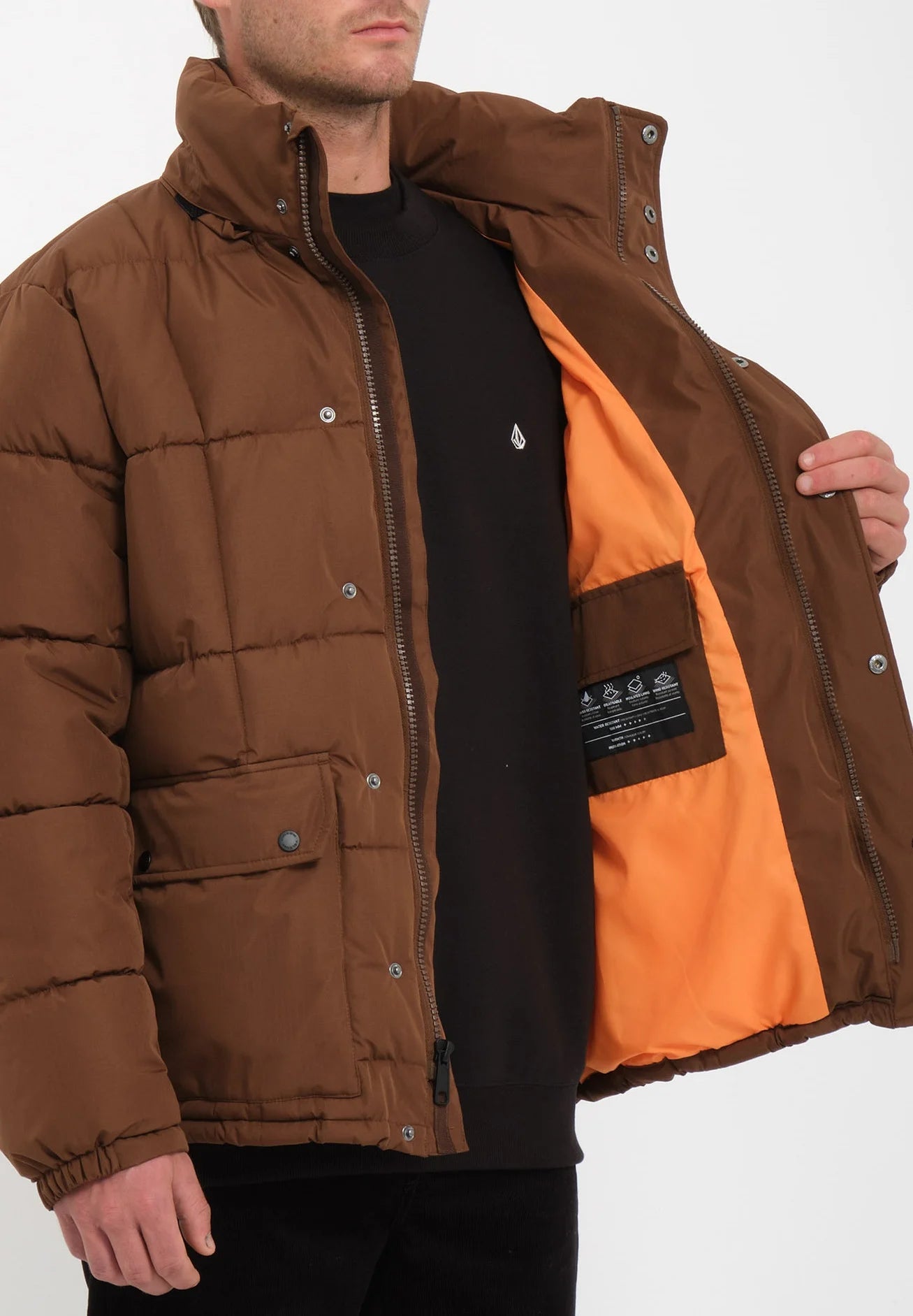 Veste Volcom Superstoner II 5K - Burro Brown