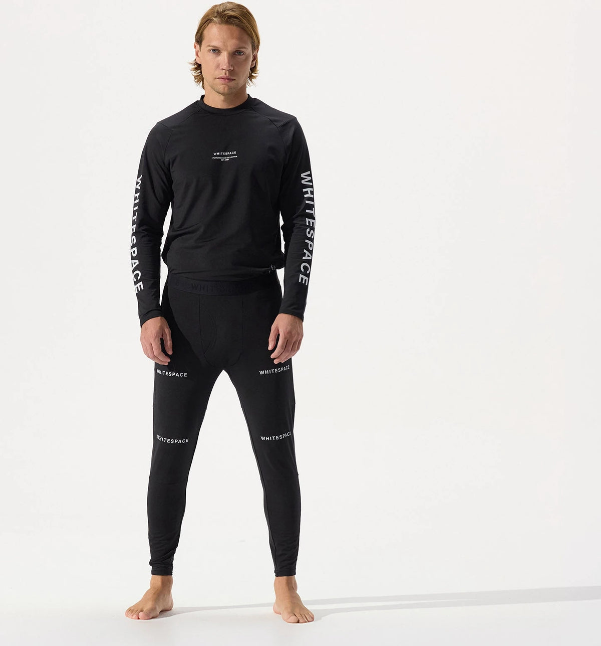 Whitespace GRAPHENE BASE PANT ropa interior térmica hombre detail 4 | Black Onyx