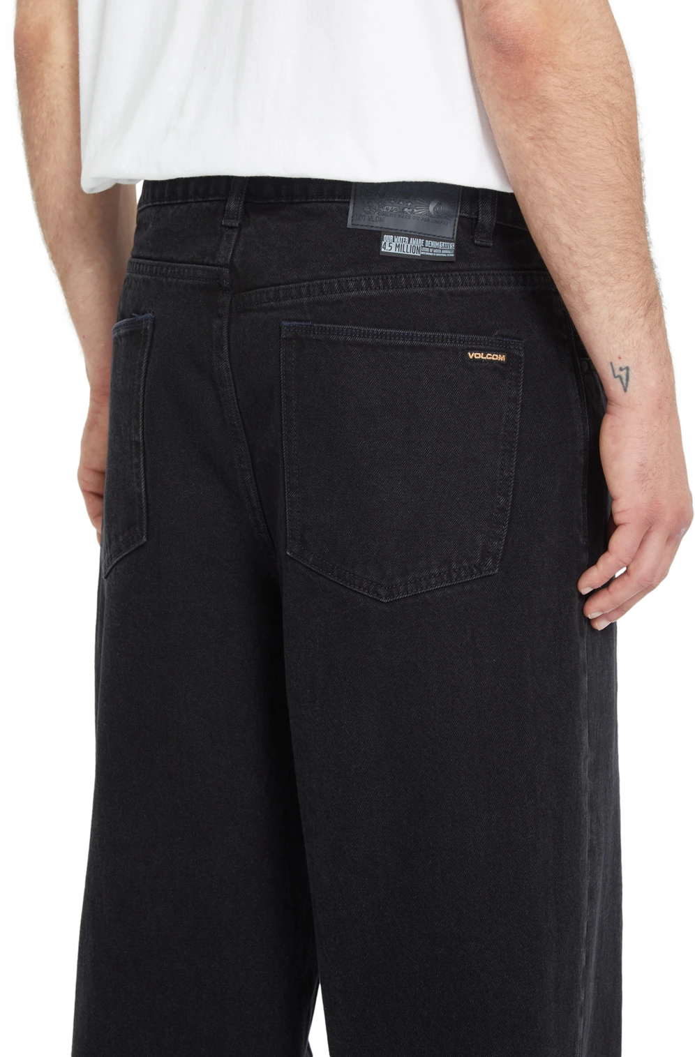 Volcom CHILLOW DENIM pantalón tejano hombre detail 3 | Black