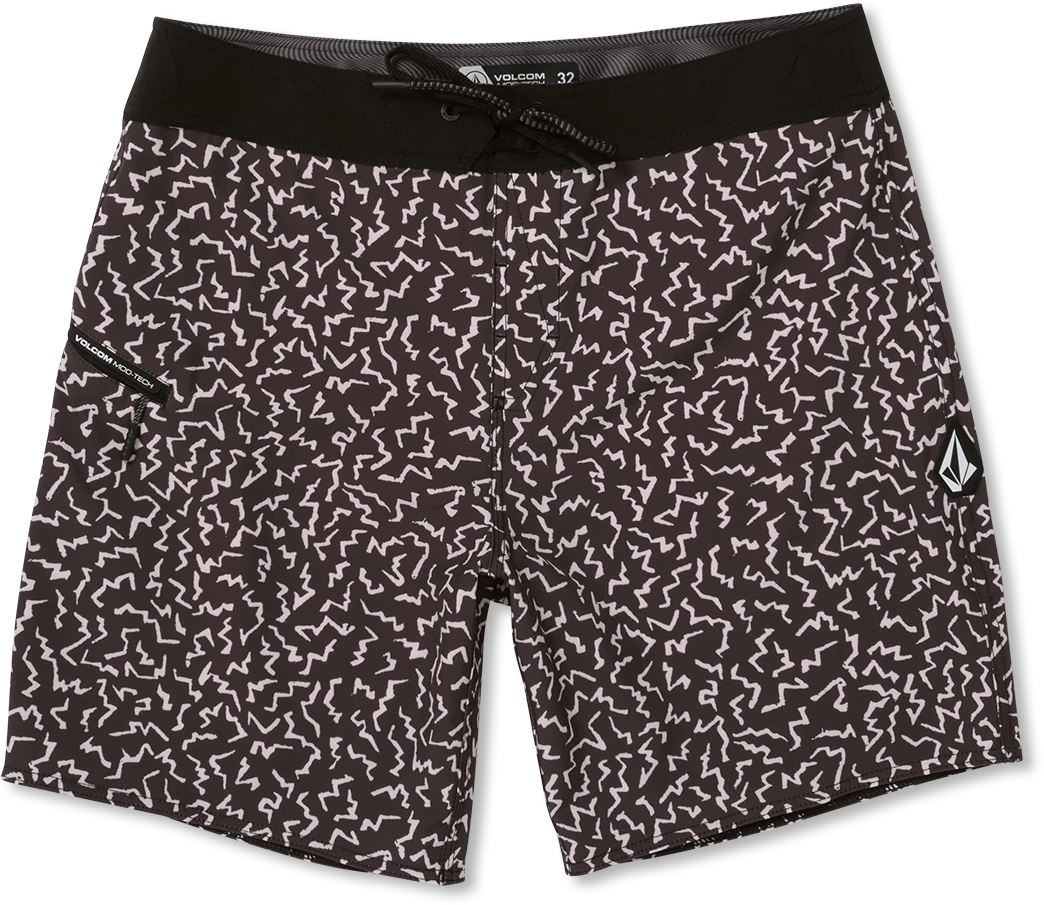 Volcom Asphalt Beach Mod 18 trajes de baño hombre | Black