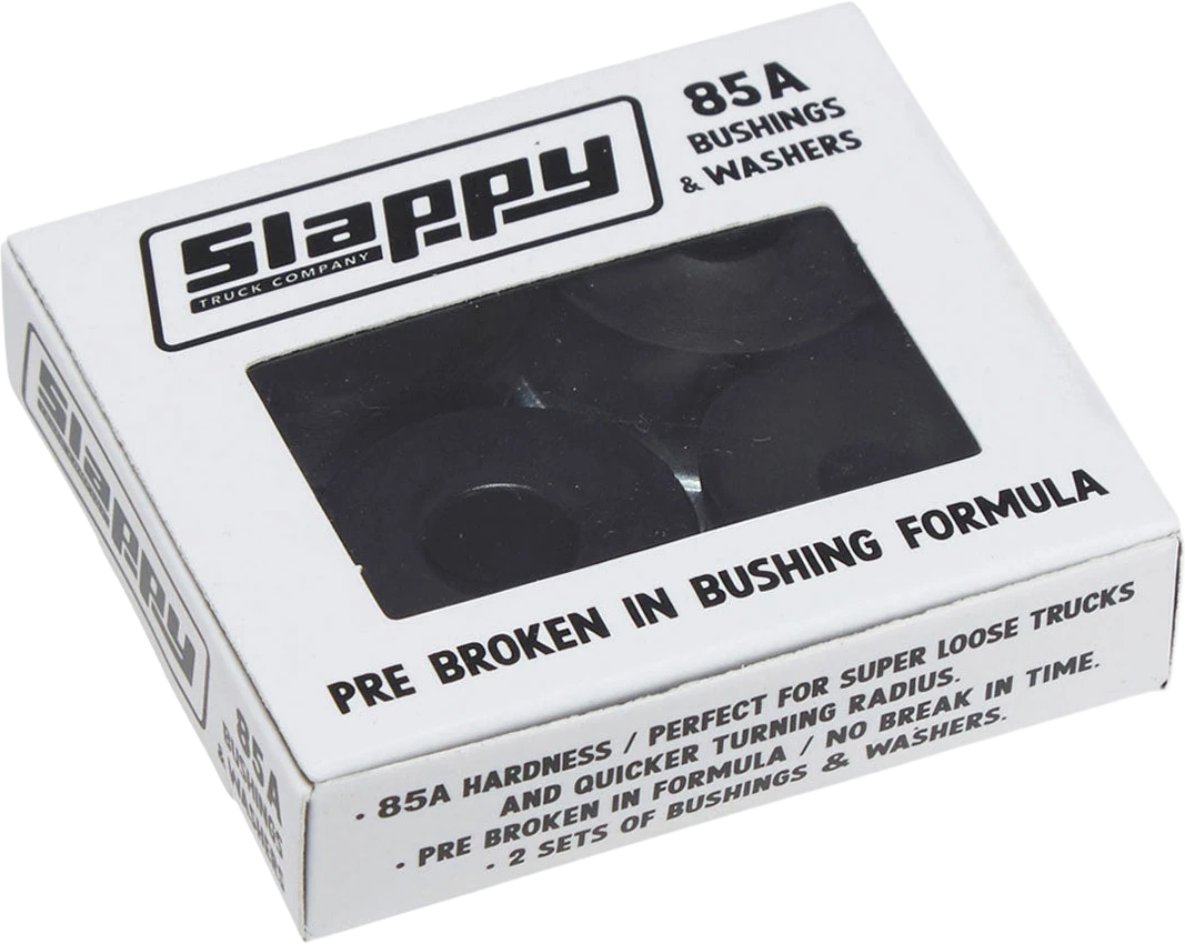 Slappy Slappy Standard Bushing 85A gomas de skate | Black