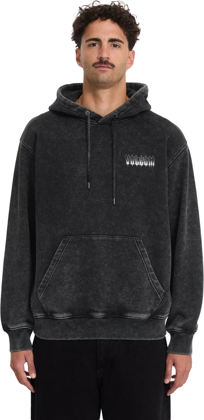 Volcom NODER PO sudadera con capucha hombre | Light Acid Black