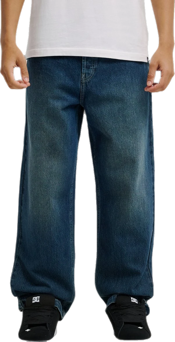 DC Shoes Worker Baggy Denim Double That pantalón tejano hombre | Azul Oscuro