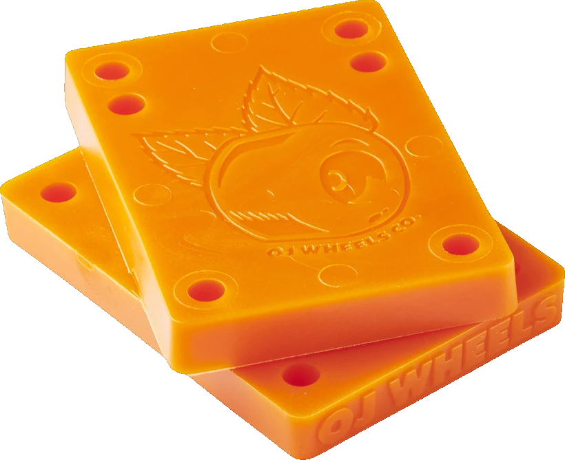 OJ Wheels Juice Cubes 3/8in Risers piezas del monopatín | Orange