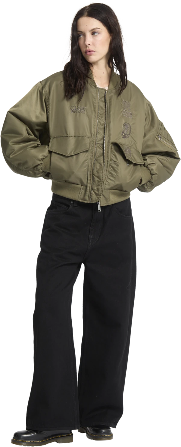 Volcom FA VADERETRO BOMBERS JKT chaquetas y abrigos mujer detail 6 | Wintermoss