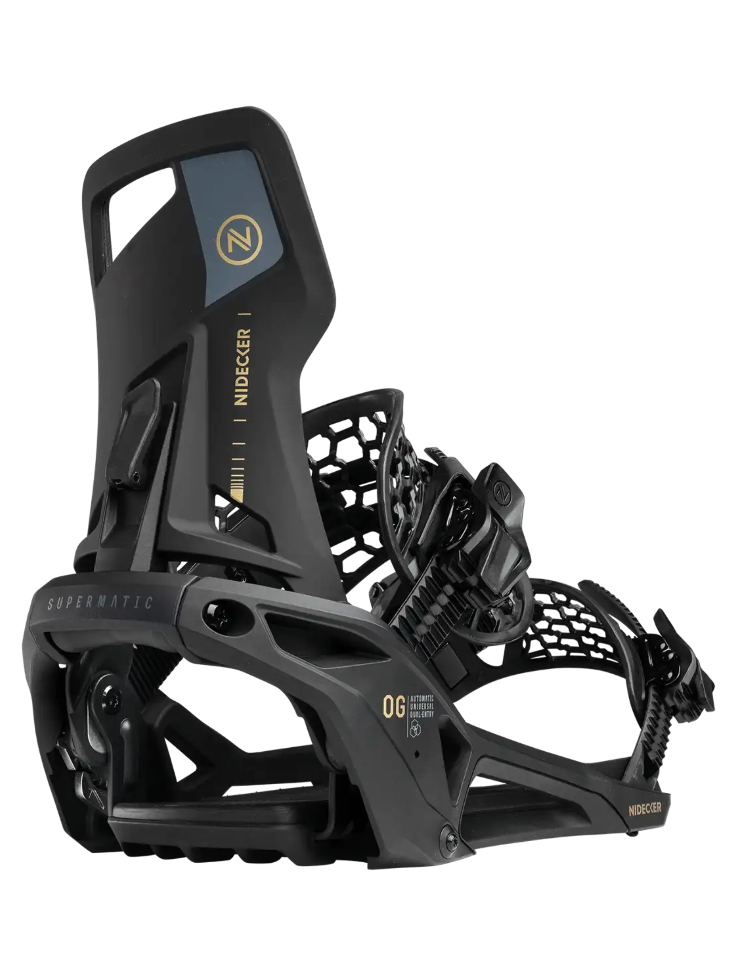 Fijaciones snowboard Nidecker SuperMatic OG 2026 | Black