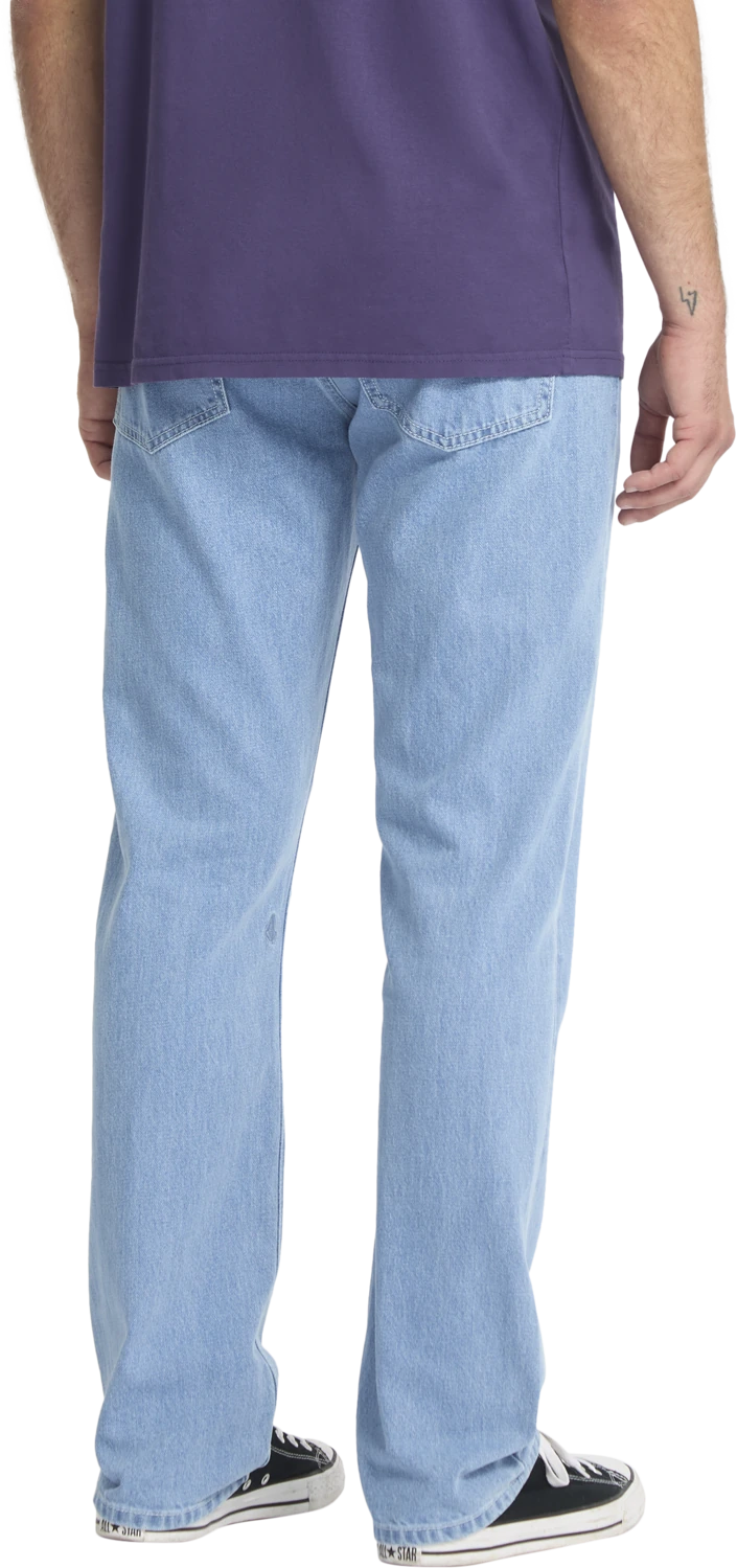 Volcom Solver Jeans pantalón tejano hombre detail 1 | Camper Blue