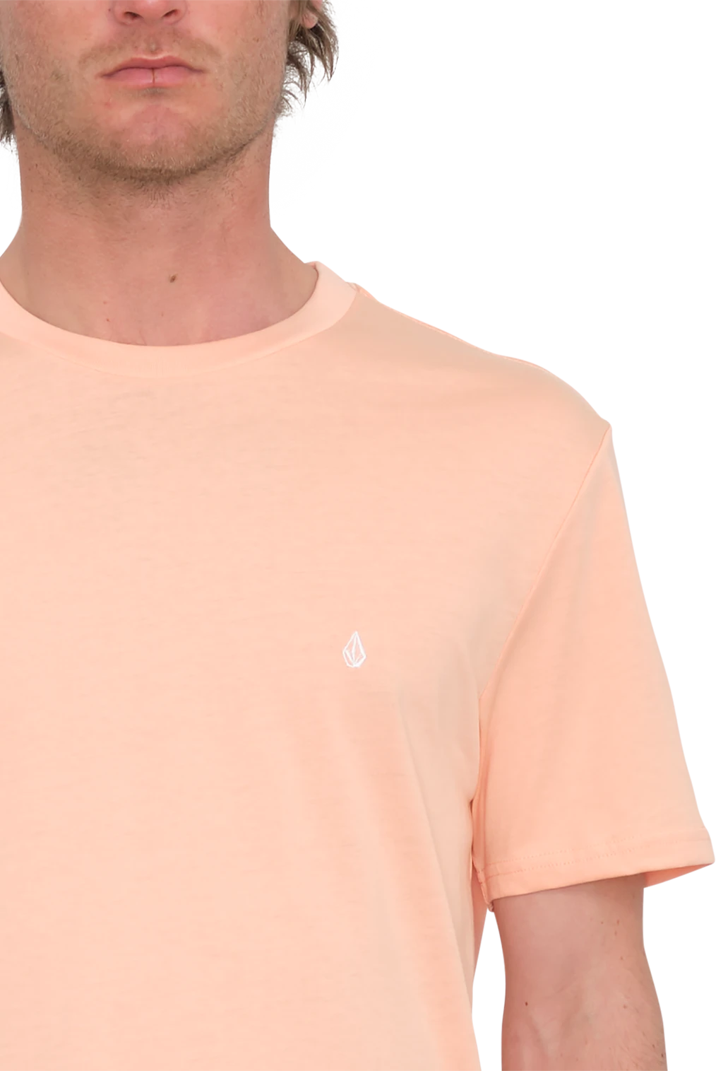 Volcom Stone Blanks camiseta manga corta hombre detail 2 | Salmon