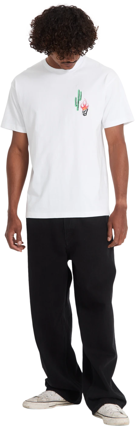 Volcom FA MICKEY MASON 2 SST camiseta manga corta hombre detail 4 | White