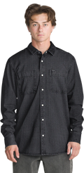 Volcom GOODWIN LS camisas hombre | New Black