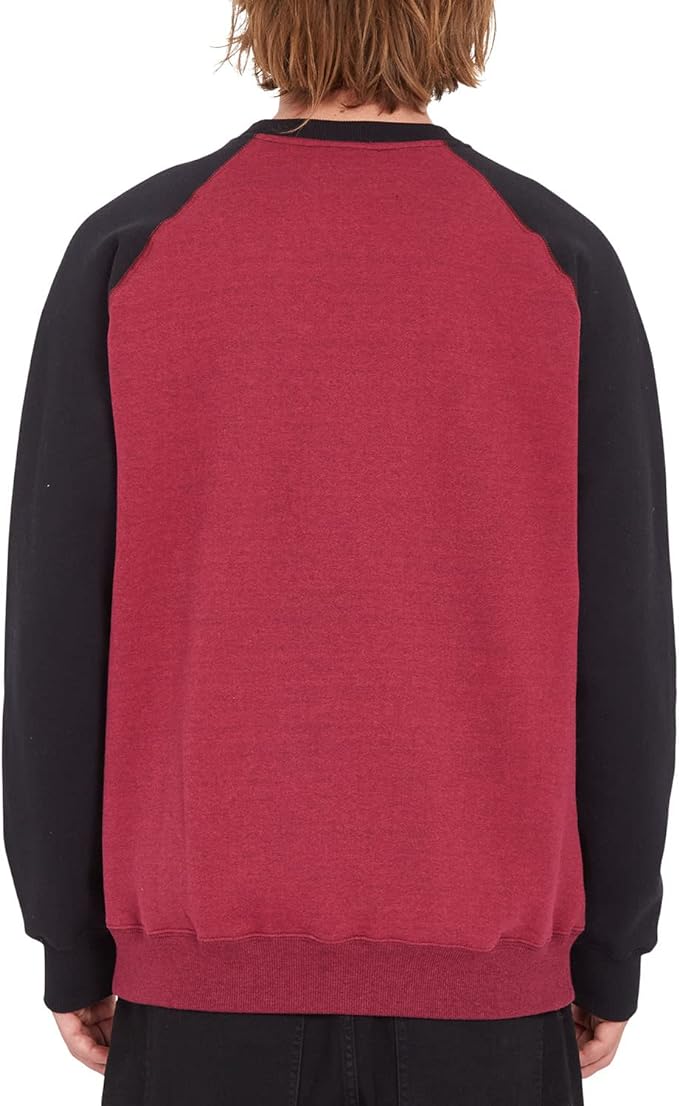 Felpa Volcom Homak Crew Plum