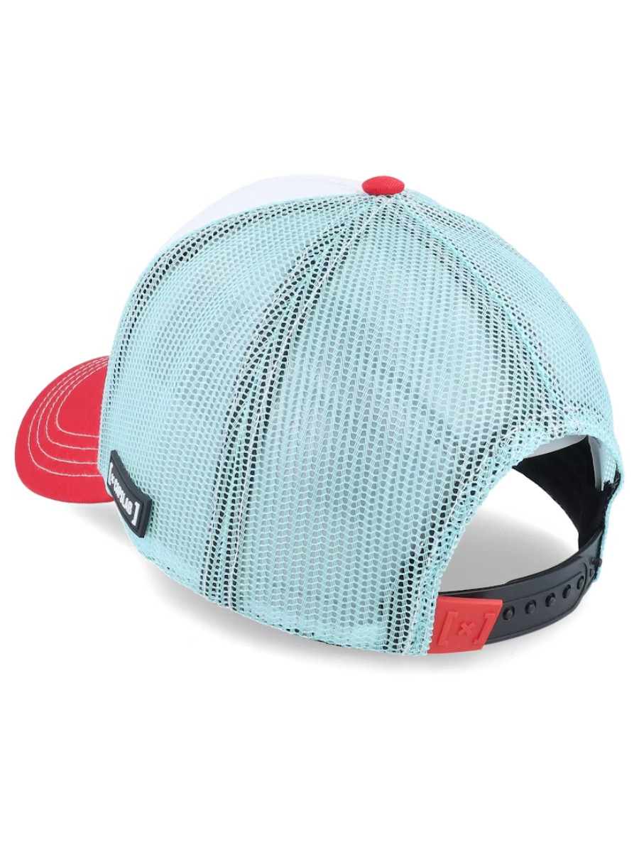 Cappellino trucker Capslab x Peanuts (Snoopy) - Blu/Bianco/Rosso