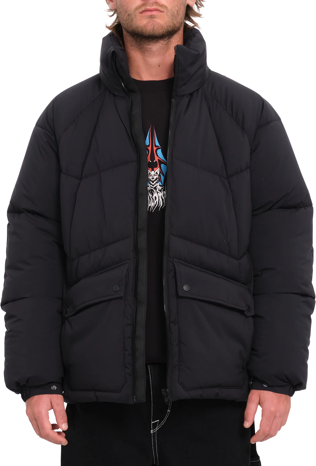 Volcom MAXSTONE 5K chaquetas y abrigos hombre detail 3 | Black