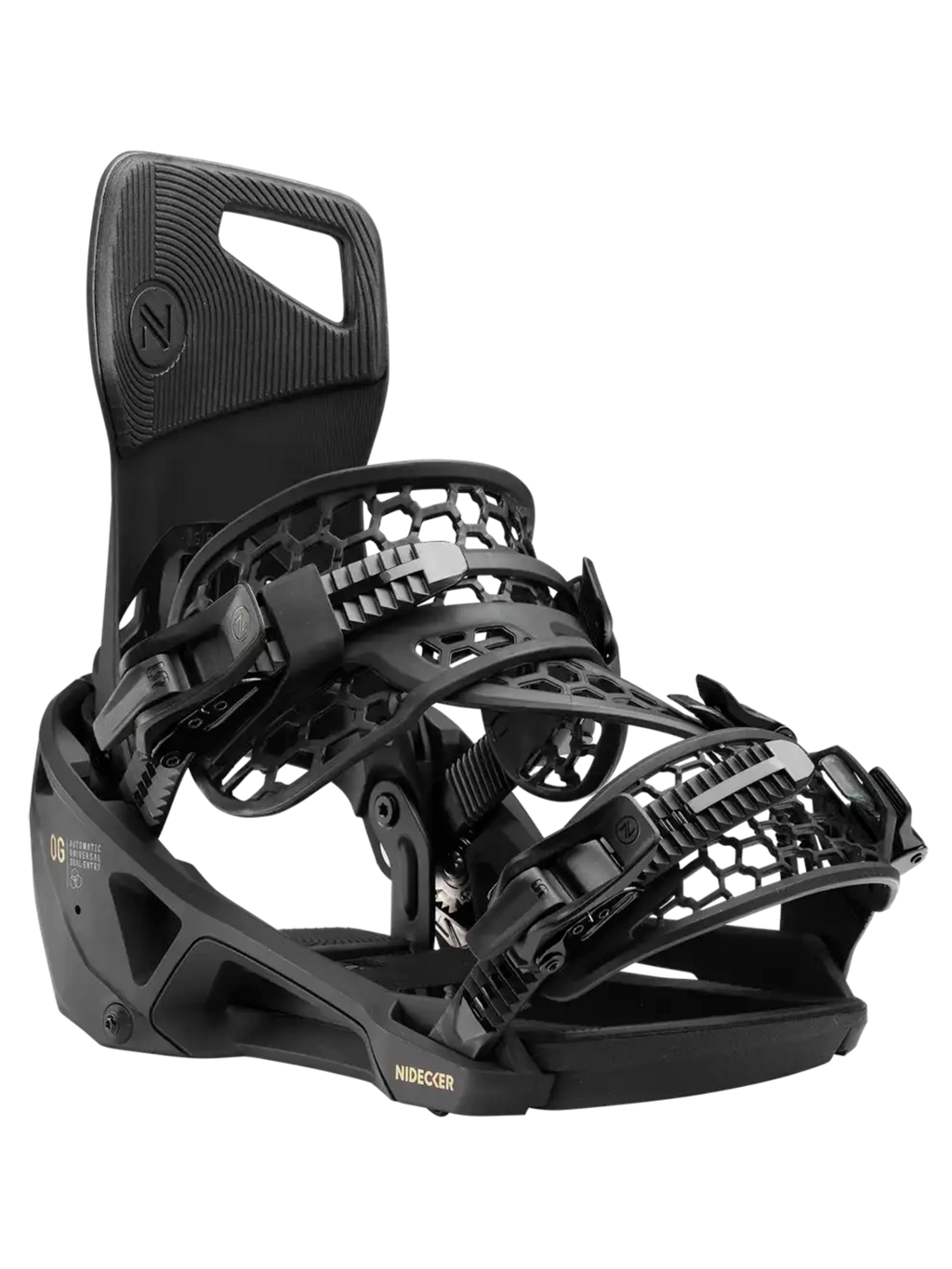 Fijaciones snowboard Nidecker SuperMatic OG 2026 | Black
