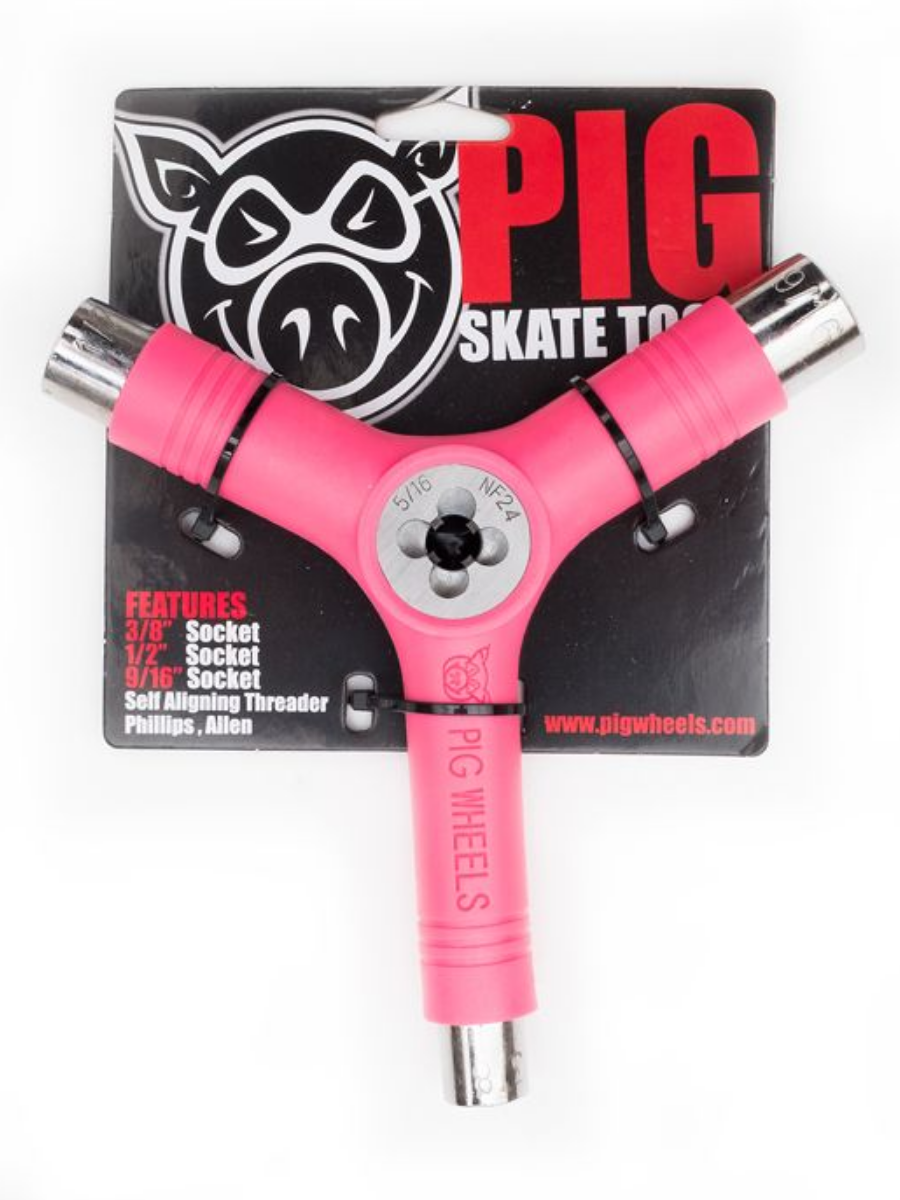 Strumento Skate Pig - Rosa | Collezione_Zalando | Negozio di pattini | Tavoli, assi, ruote,... | Nuovi prodotti | Parti del pattino | Prodotti più recenti | Prodotti più venduti | Strumenti per pattini | surfdevils.com