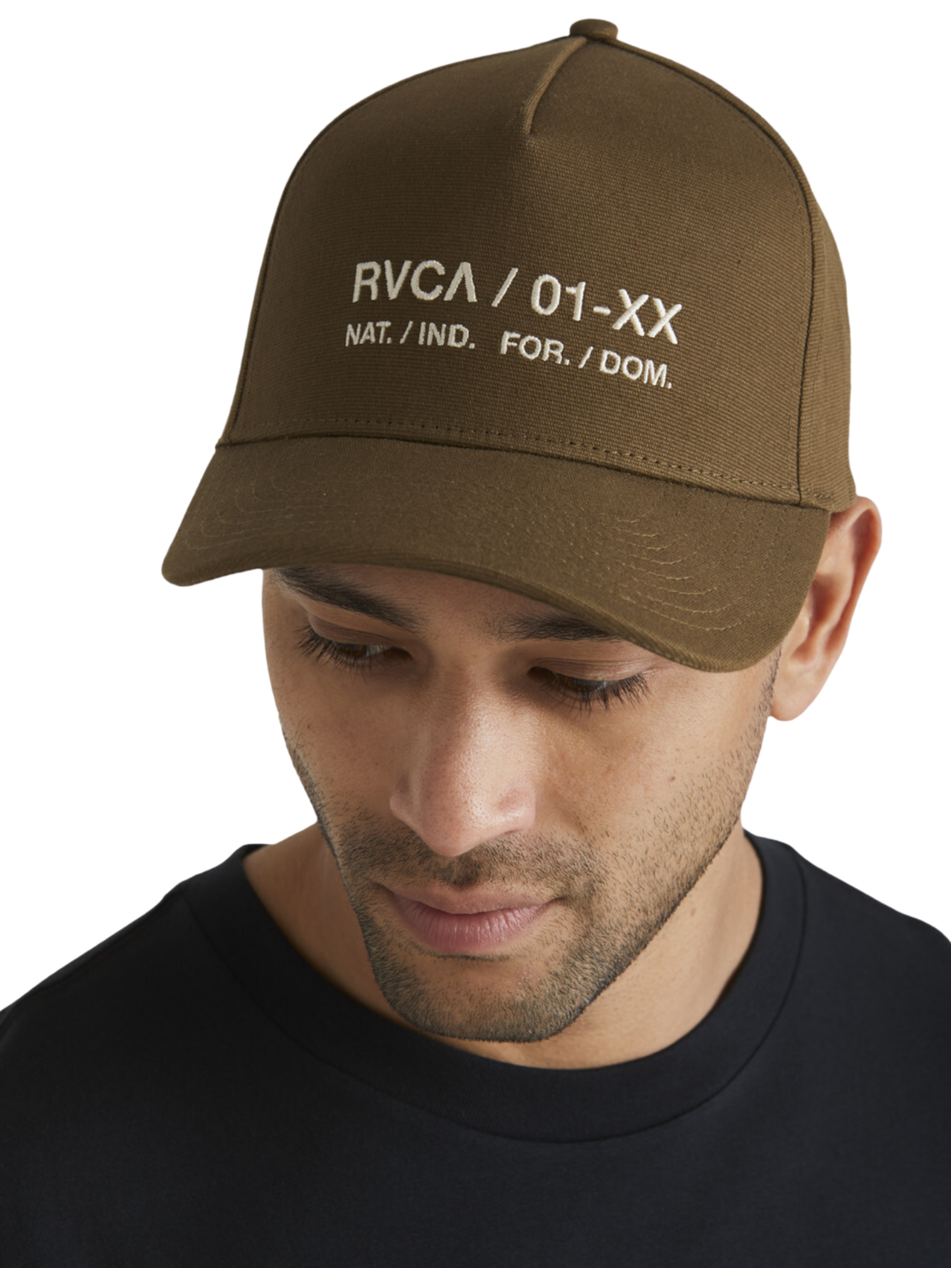 Rvca Circa Pinched Cap - Ermine