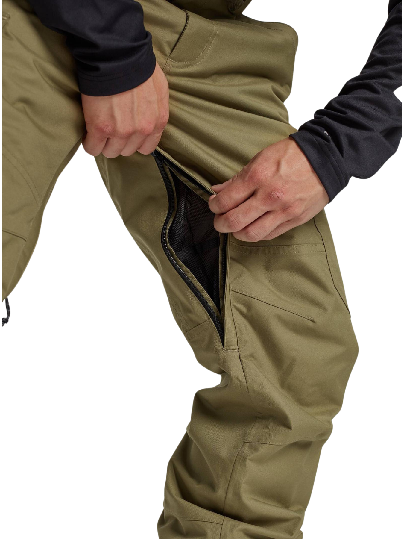 Burton Cargo 2L Relaxed Snowboard Pants - Martini Olive