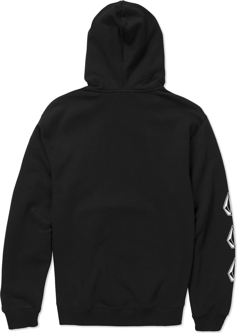 Volcom ICONIC STONE PO sudadera con capucha hombre detail 5 | Black