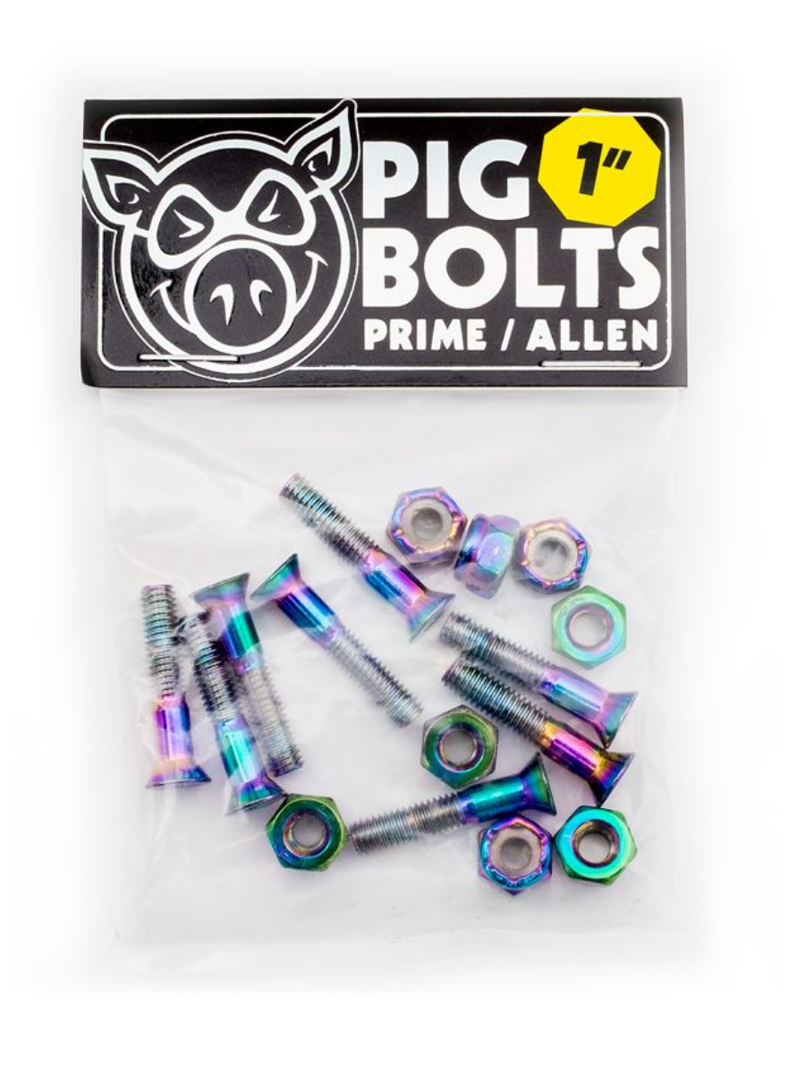 Pig Prime Allen skate screws - 1"