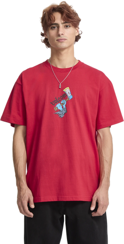 Volcom J.J. Villard 3 camiseta manga corta hombre | Lifeguard Red