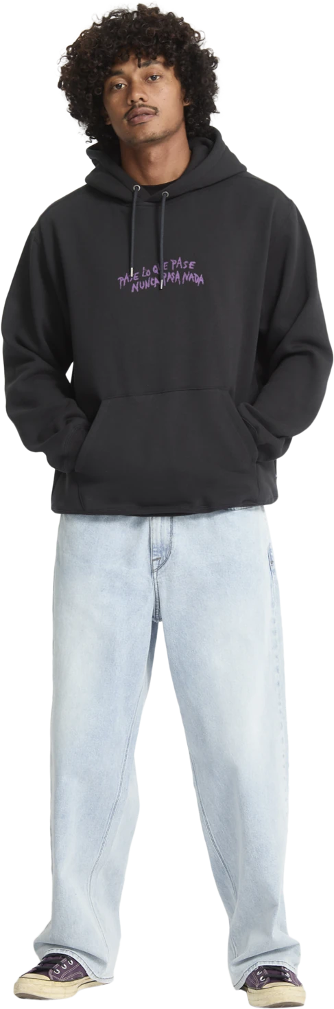 Volcom Nunca Passa sudadera con capucha hombre detail 3 | Antique Black
