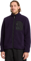 Volcom Muzzer Fuzzar sudadera con cremallera hombre | Dark Purple