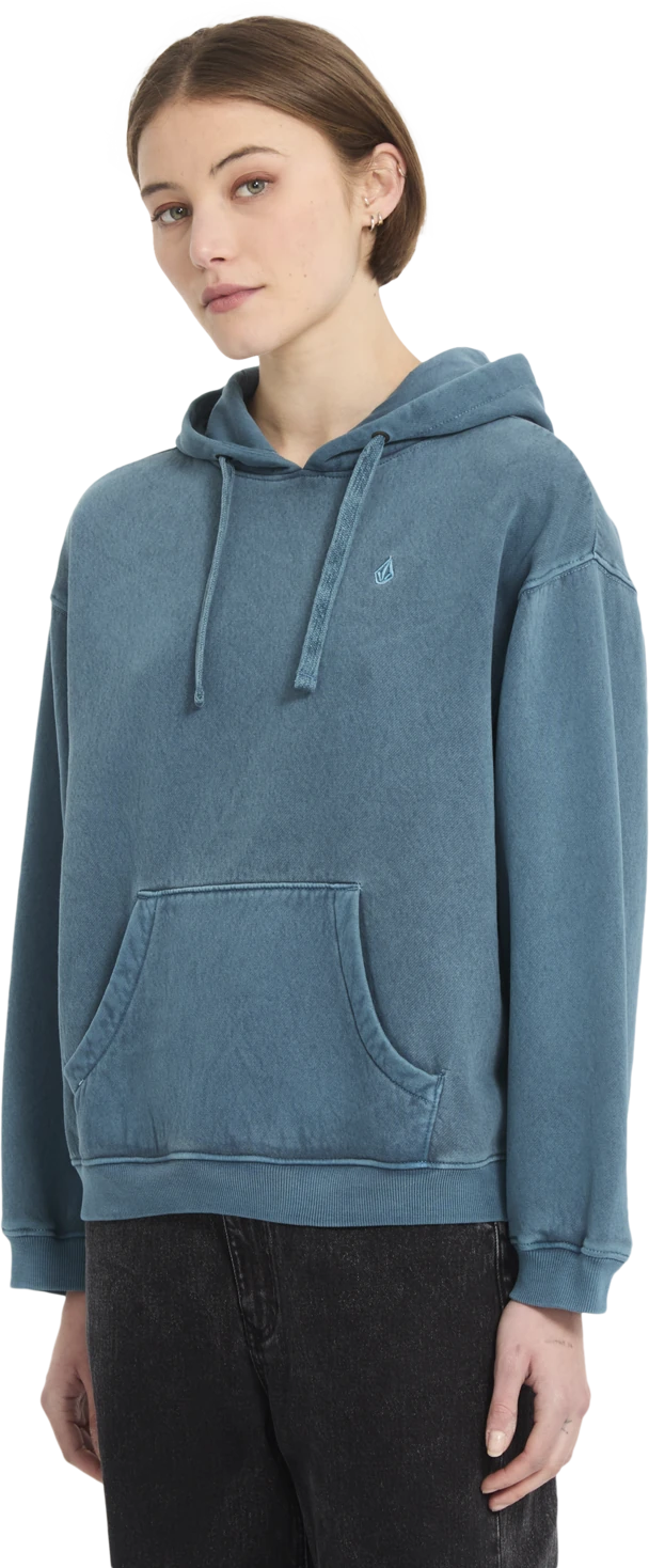 Volcom Stone Soft sudadera con capucha mujer detail 2 | Emerald Green