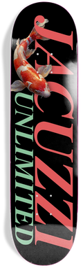 Jacuzzi Skateboards Jacuzzi Koi Logo EX7 Tabla de Skate 8.25" tablas de monopatín | Black