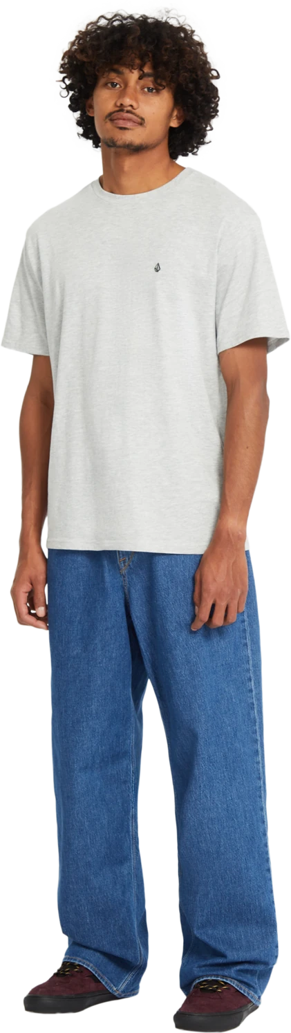 Volcom Stone Blanks camiseta manga corta hombre detail 4 | Heather Grey I